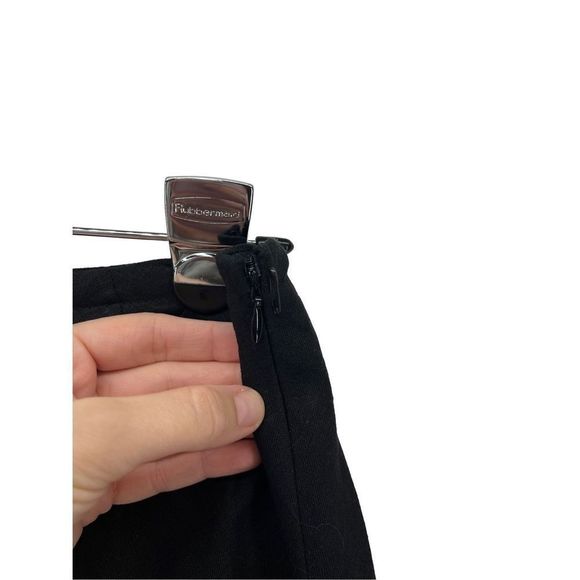 Willi Smith Linen Skirt Size 8 Medium Bohemian Beaded Midi Length Unlined Breath - Picture 6 of 13